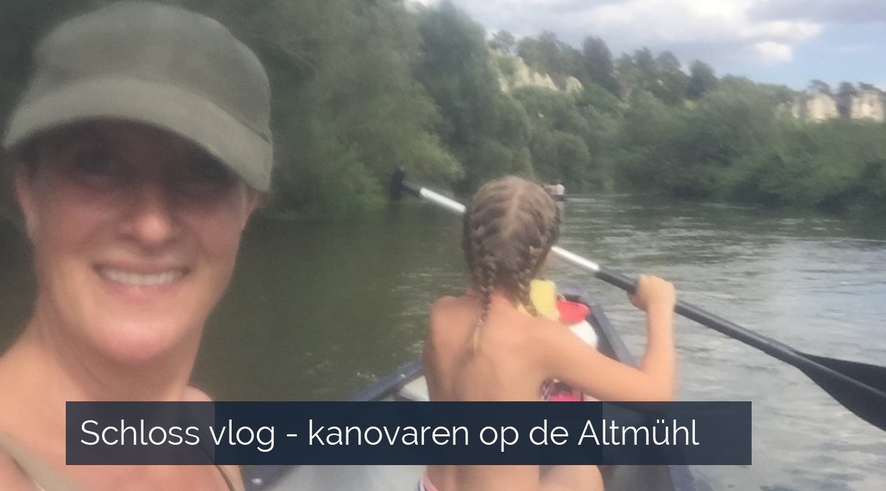 kanovaren op de Altmühl