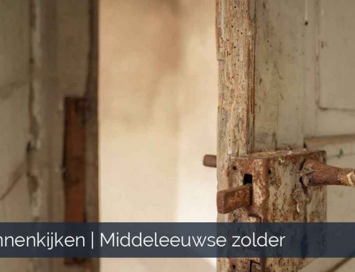 Binnenkijken op zolders van een middeleeuws kasteel