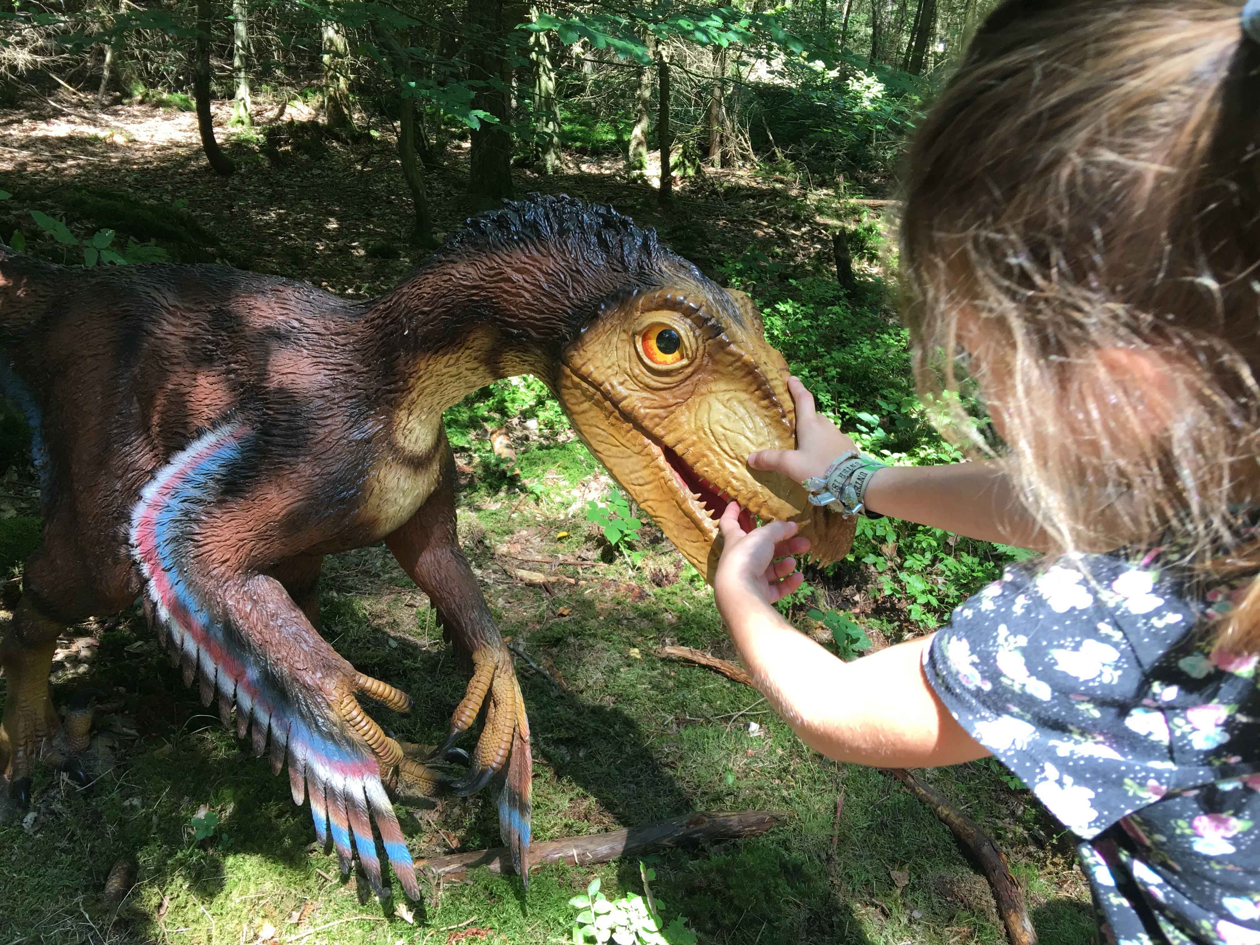 Dinosaurier park - Dinopark Beieren Duitsland