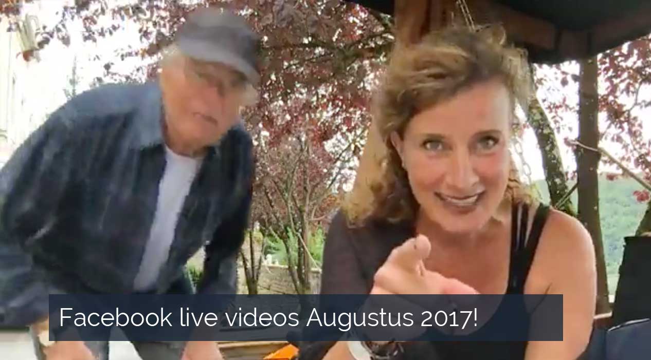 Facebook live videos Augustus 2017