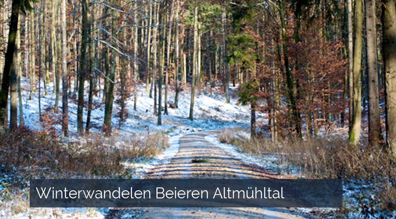 Winterwandelen Duitsland Beieren Altmühltal