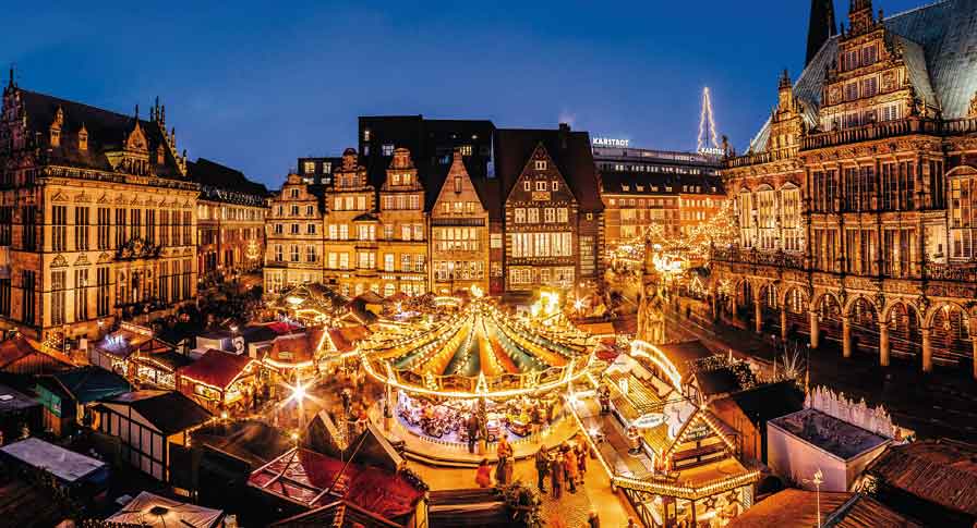 Kerstmarkten in Beieren