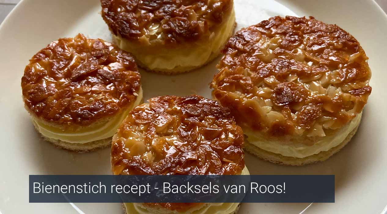 Bienenstich recept-backsels van Roos