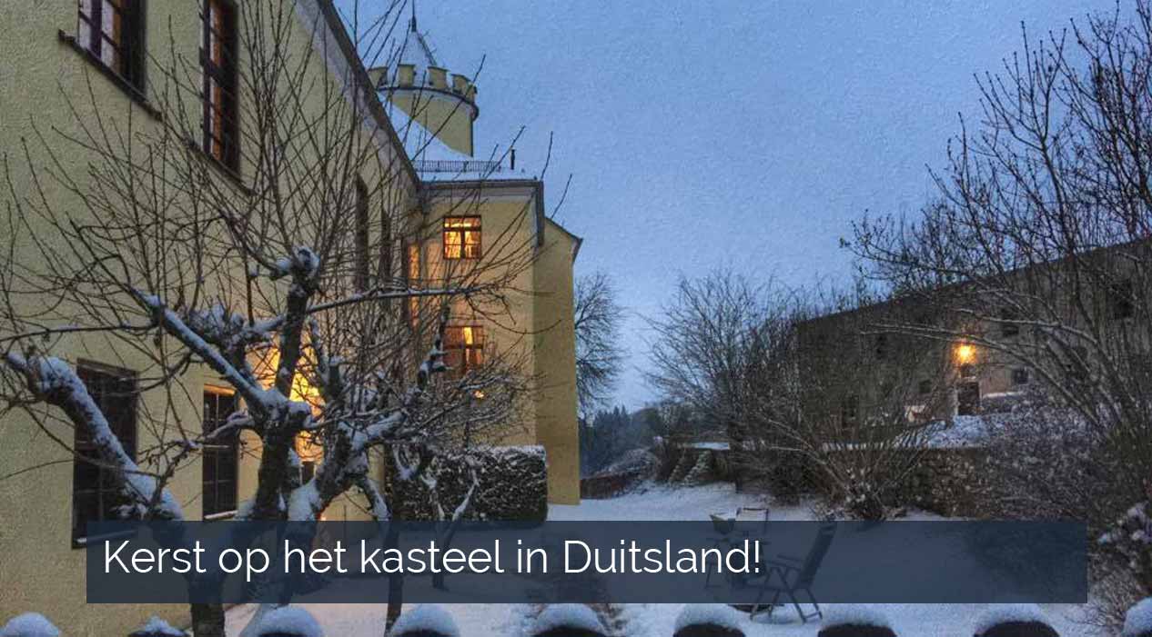 Kerst op het kasteel in Duitsland