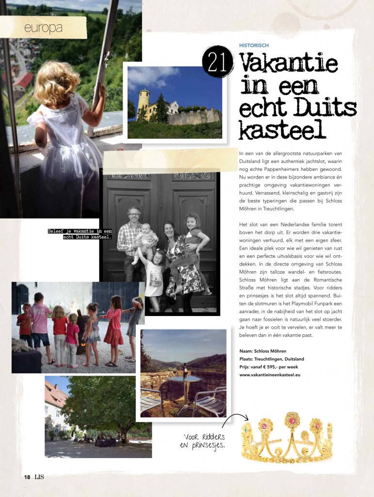 Schloss Möhren in Lis Magazine
