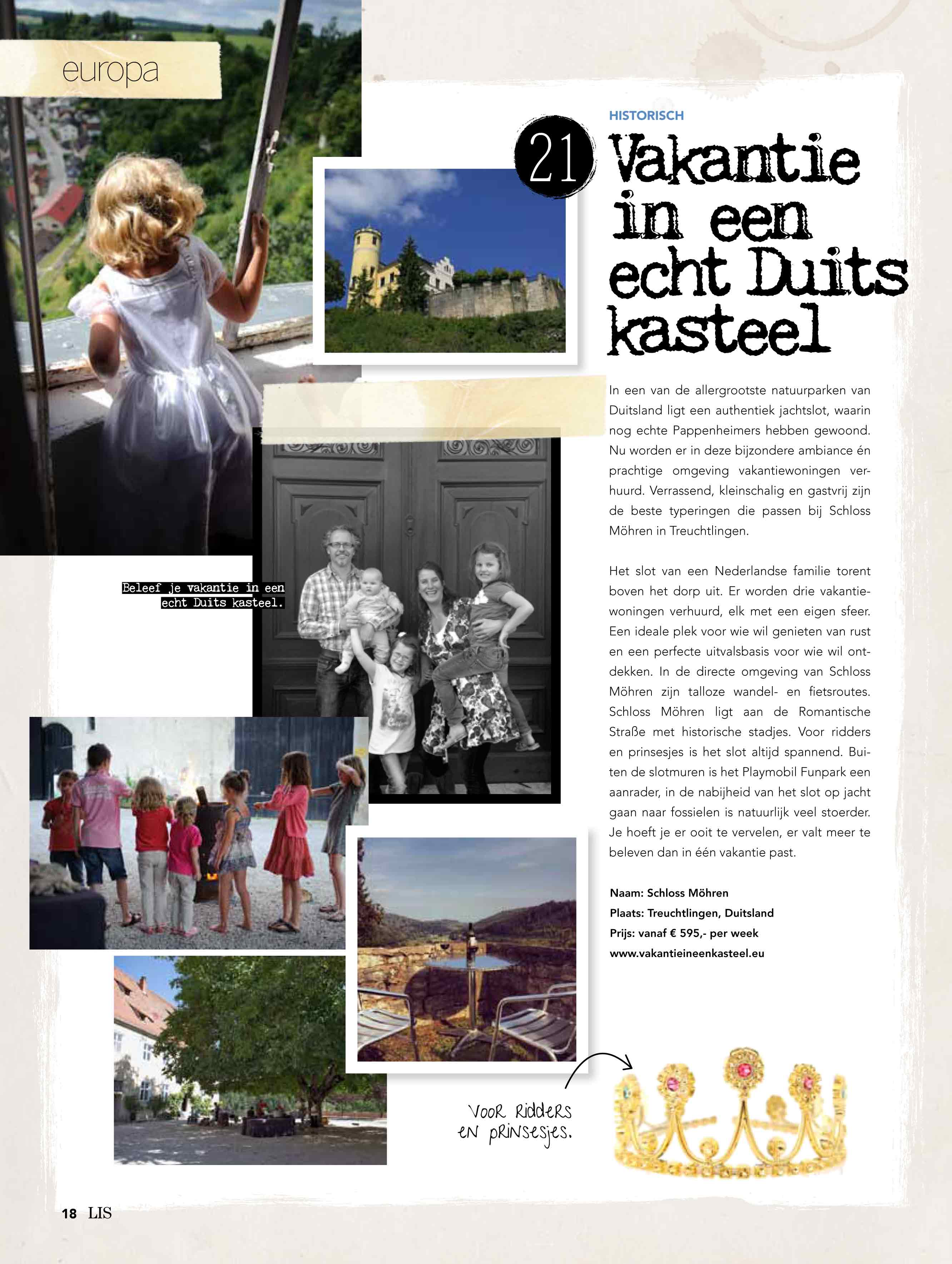 Schloss Möhren in Lis Magazine Schloss Möhren in Lis Magazine