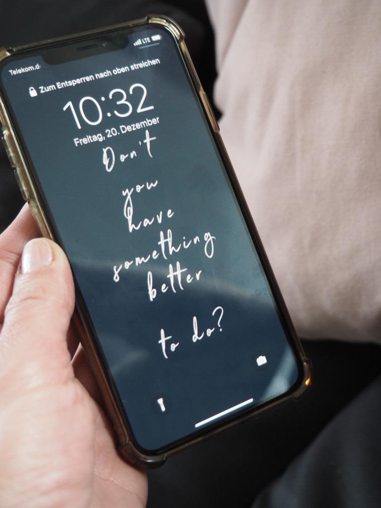 Digital detox screensaver Digital detox screensaver