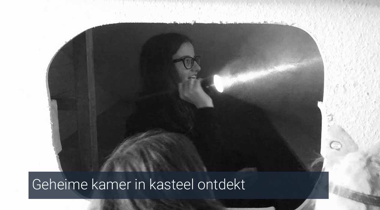 Geheime kamer in kasteel ontdekt