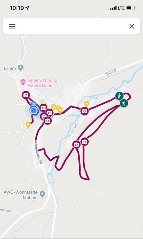 Teufelstritt Möhren wandelroute