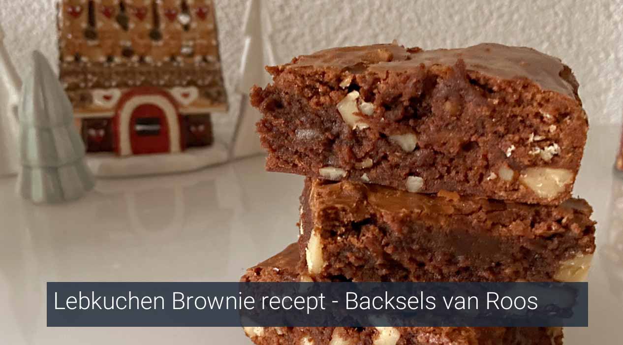 Lebkuchen brownie recept