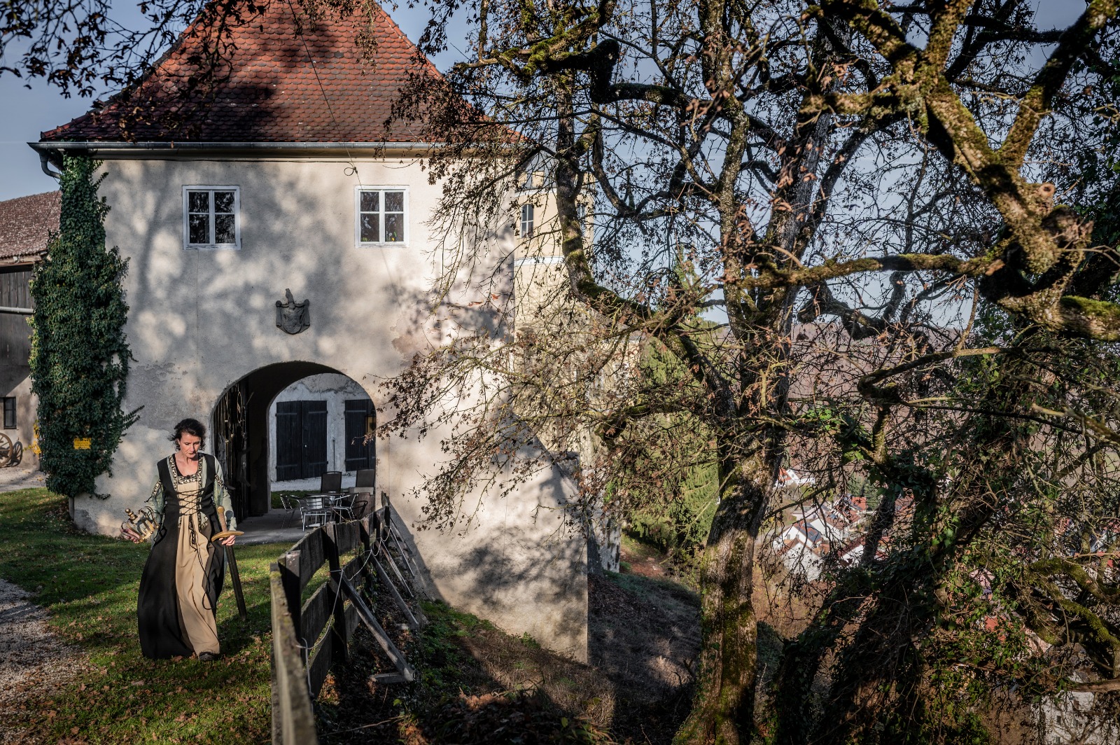 Kasteelvrouwe en Schloss