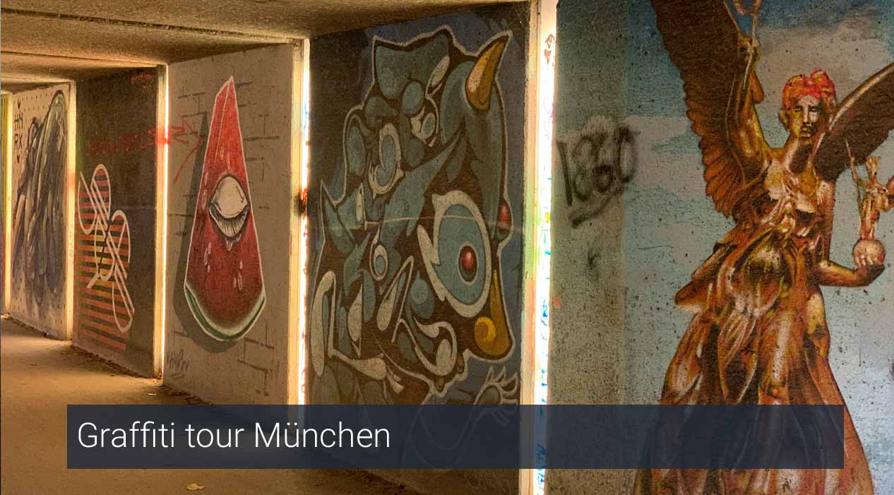 Graffiti tour München PassePartout Beieren reisgids