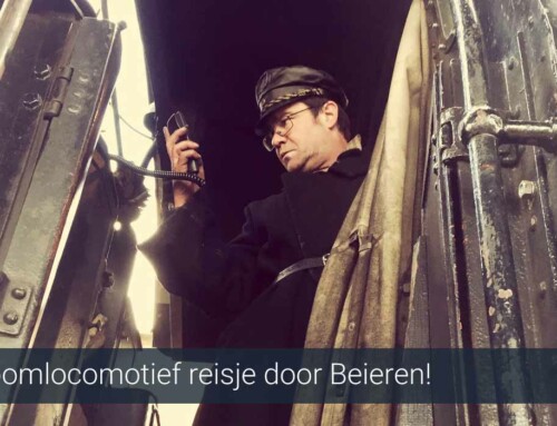 Stoomlocomotief door Beieren