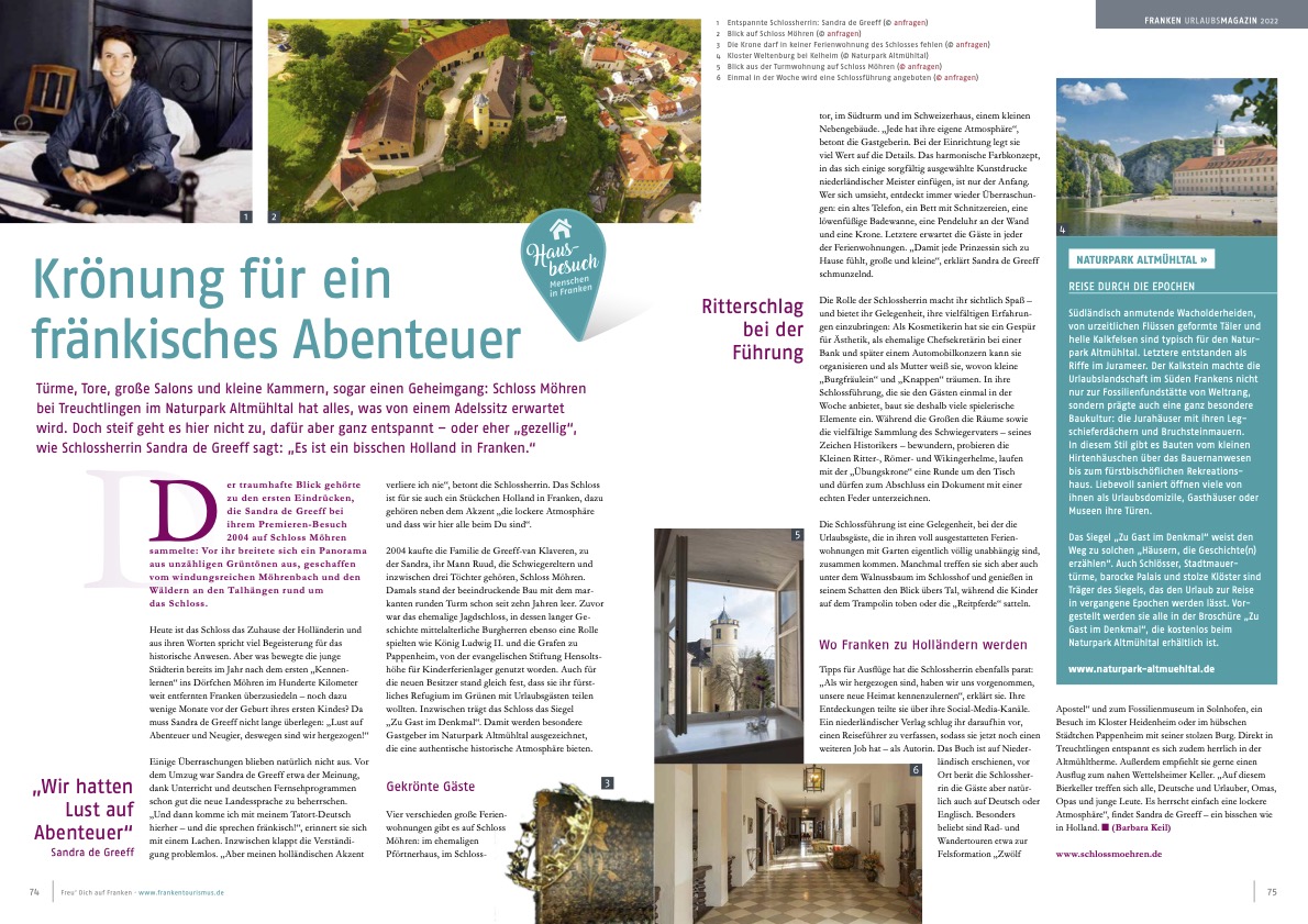 franken urlaubsmagazine FRANKEN URLAUBSMAGAZINE – 2022